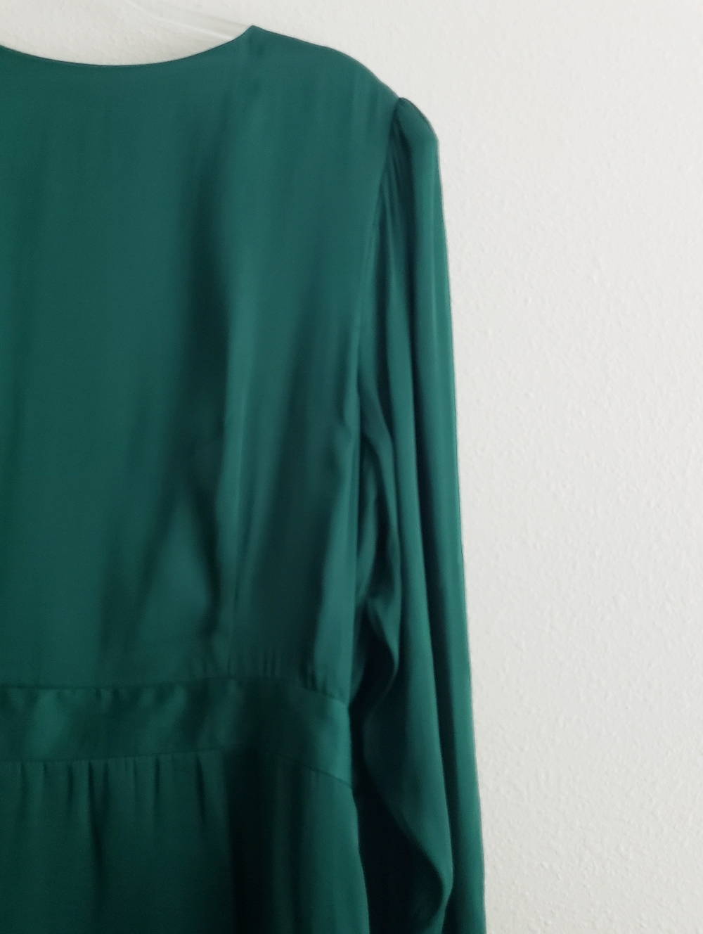 Banana Republic Puff Sleeve Mini Wrap Dress - Picture 8 of 9